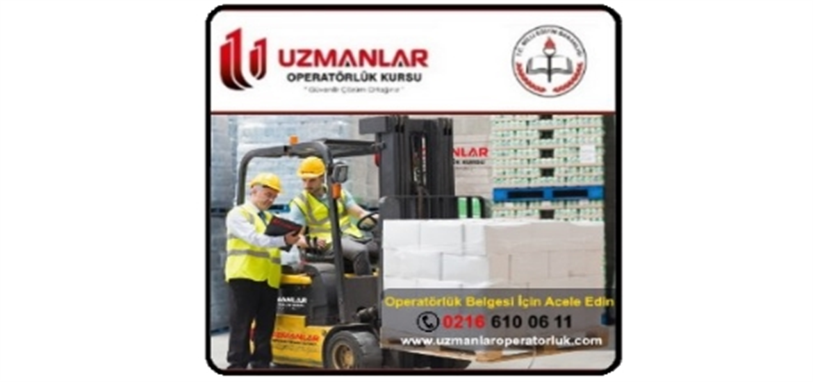 Operatörlük Belgesi İçin Son Kayıt 15 Ağustos 2018